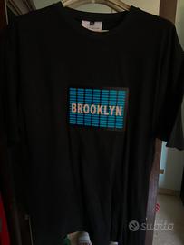 T shirt musicale con led - si illumina con music