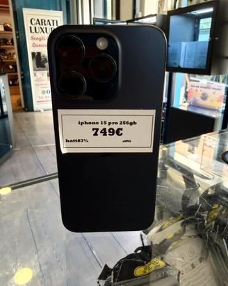 IPHONE 15 PRO 256GB PROMO LAMPO