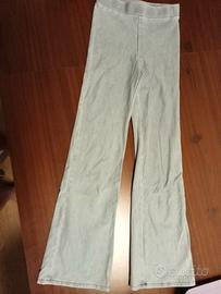 leggins chiari a zampa 