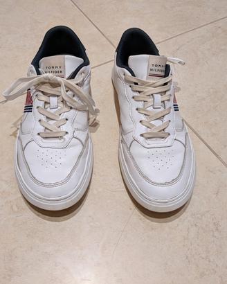 Scarpe Tommy Hilfiger bianche - numero 41.