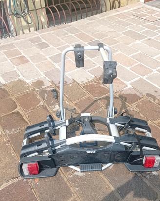 Portabici gancio traino THULE -2 POSTI RIPIEGABILE