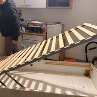 Letto con contenitore 1 piazza