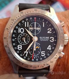 GLYCINE Stratoforte chrono Compliqué moonphase
