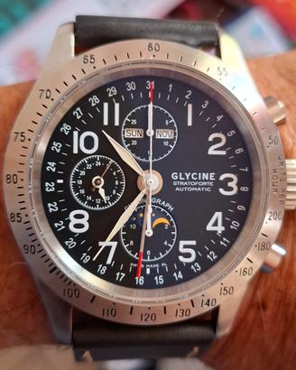 GLYCINE Stratoforte chrono Compliqué moonphase