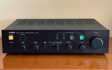 Yamaha A-550 amplificatore, perfeito