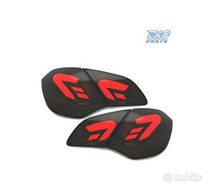 FANALI PER OPEL ASTRA J 09-15 FULL LED NERO AFFUMI