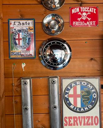 Coperchio Punterie e materiale Alfa Romeo d’epoca
