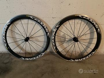 Cerchi ruote Cosmic Mavic carbonio 50mm  bdc bici