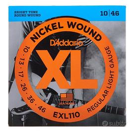 Corde Chitarra D'Addario EXL110 (010/046)