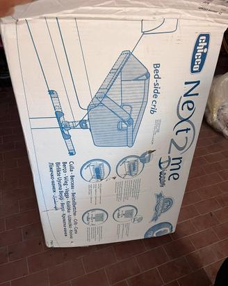 Culla Next 2 me chicco + altri accessori