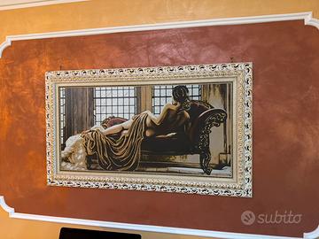 splendido quadro d'arredo orizzontale raffigurante