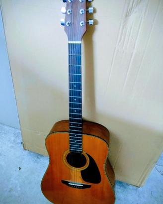 Chitarra acustica con custodia