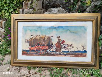 dipinto acquarello  Daniele Fontana