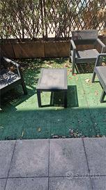 COMO affittiamo BILOCALE arredato al piano terra