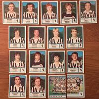lotto 17 figurine Panini Juventus 1983/84