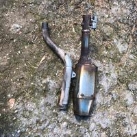 Scarico cbr 1000 del 2005