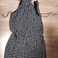 abito smanicato Zara taglia XS 