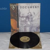 R.E.M. DOCUMENT (no. 5) LP Vinile 1987 UK