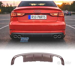 DIFFUSORE AUDI A3 8V SEDAN S LINE 13-16 LOOK S3