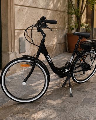 Bici elettrica vivobike milano 26 pari al nuovo
