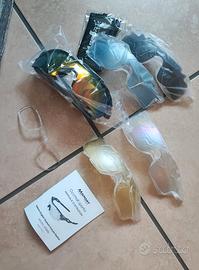 occhiali sportivi polarizzati per ciclismo