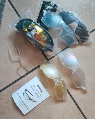 occhiali sportivi polarizzati per ciclismo