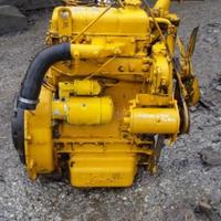 Motore Landini 4500 cofano tondo pompa in linea
