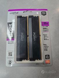 crucial ram ddr5 6000mhz cl36 16*2 32gb