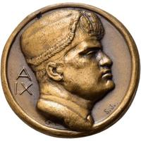 Medaglia Mussolini Decennale PNF 1931 SPL
