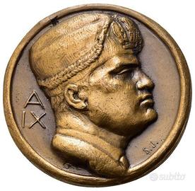 Medaglia Mussolini Decennale PNF 1931 SPL