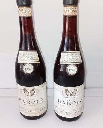 Bottiglie Barolo Aldo Conterno 1964 2
