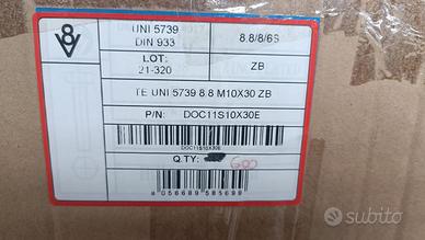 VITI TESTA ESAGONALE       M10x50 - M10X30