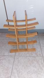 Porta bottiglie in legno 