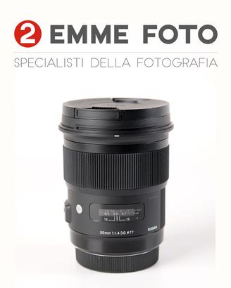 SIGMA 50 mm f1.4 Canon EF - USATO GARANTITO