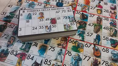 Tombola della smorfia vintage