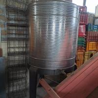 cisterna inox con piedi