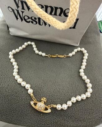 Vivienne westwood con perle