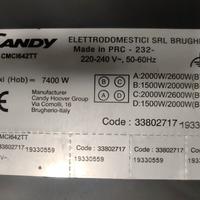Piano cottura induzione Candy 59 cm