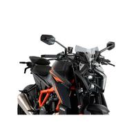 cupolino puig ktm 1390 super duke fume' chiaro