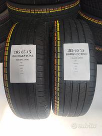 2 GOMME 185 65 15 BRIDGESTONE ESTIVE RIF.ET036