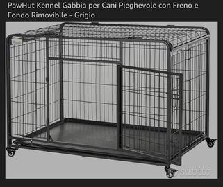 Gabbia Kennel per cani 125cmx76cmx81cm