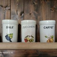 barattoli sale zucchero caffè 