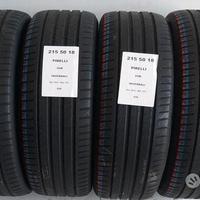4 gomme 215 50 18 pirelli a539