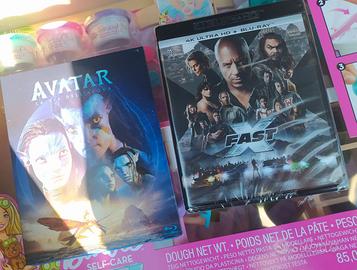 Bluray 4k Avatar la via dell acqua Fast X