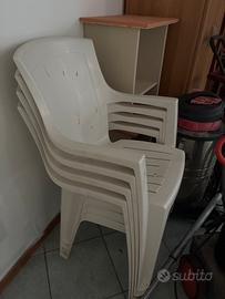 Sedie esterni giardino