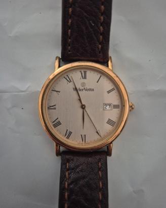 Wyler Vetta Vintage Oro Elegante con Datario Rev