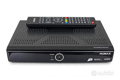 Decoder HUMAX HD-5400S Tivùsat HD + telecomando