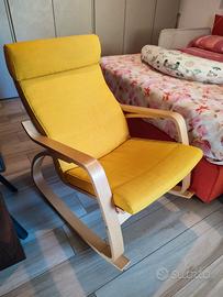 Sedia a dondolo ikea