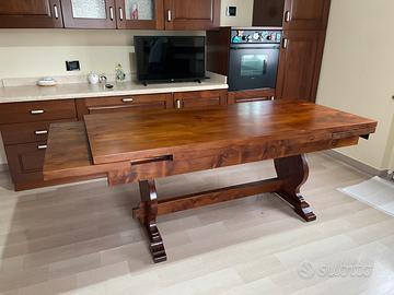 Tavolo massello allungabile