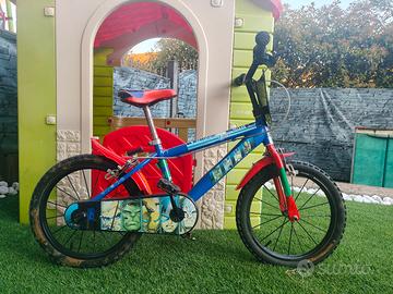 Bicicletta Bambino 16" - Tema Avengers (Marvel) - 